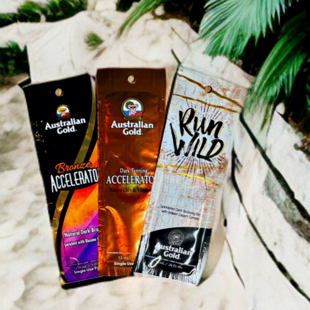 Tanning Lotion sample pack combo by Australian Gold